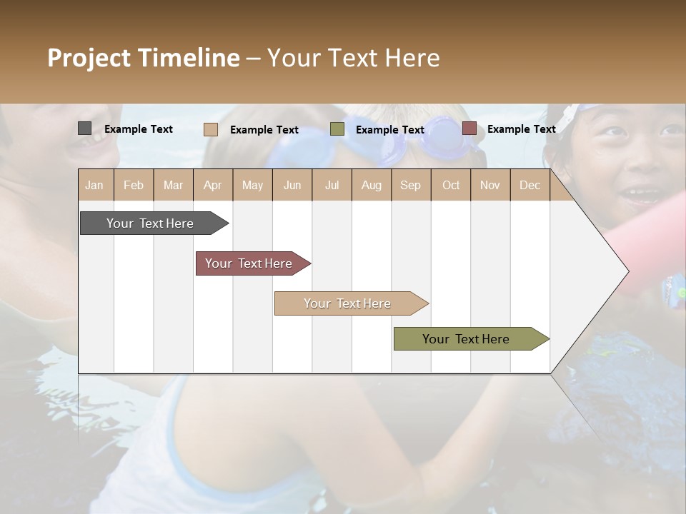 Sister Laughing Years PowerPoint Template