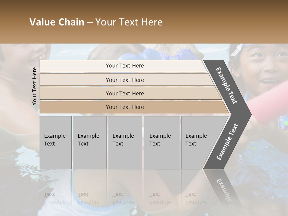 Sister Laughing Years PowerPoint Template