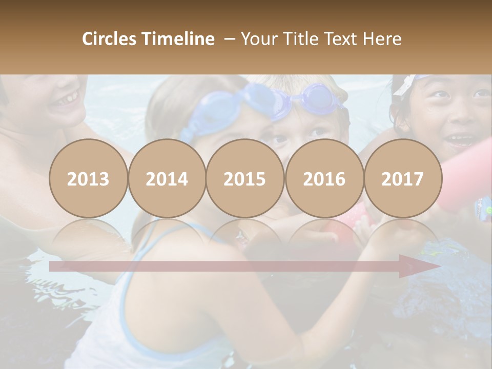 Sister Laughing Years PowerPoint Template