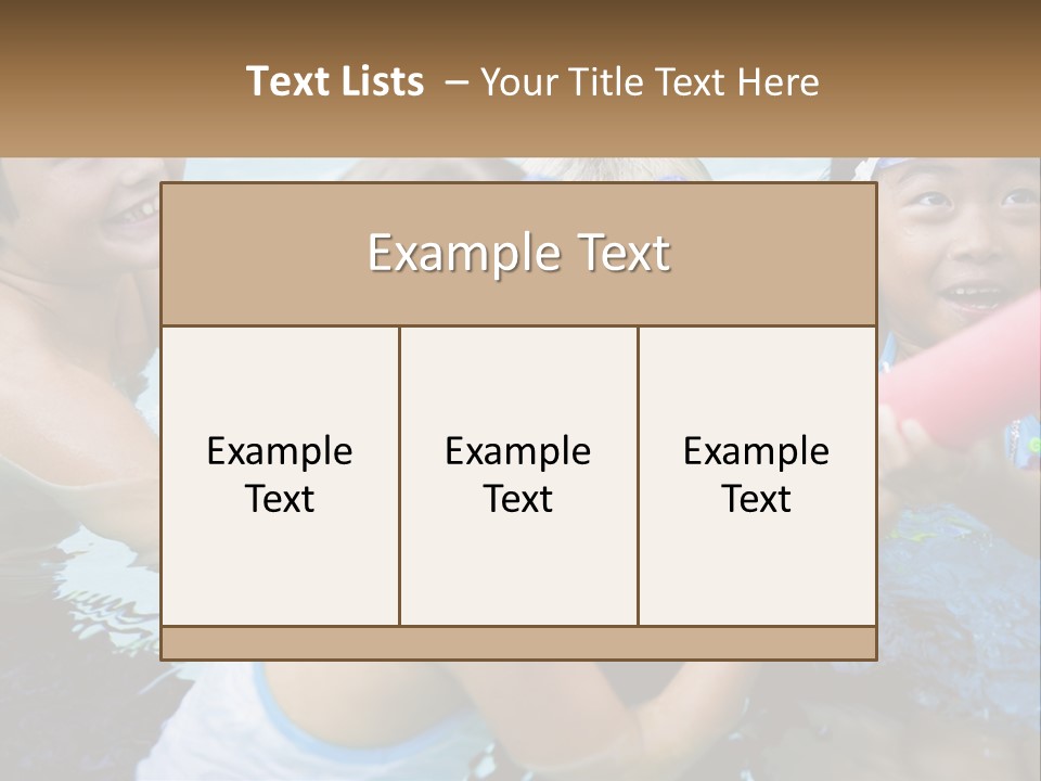Sister Laughing Years PowerPoint Template
