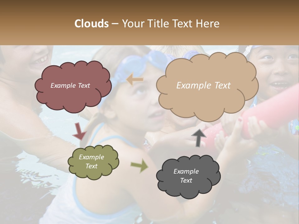 Sister Laughing Years PowerPoint Template