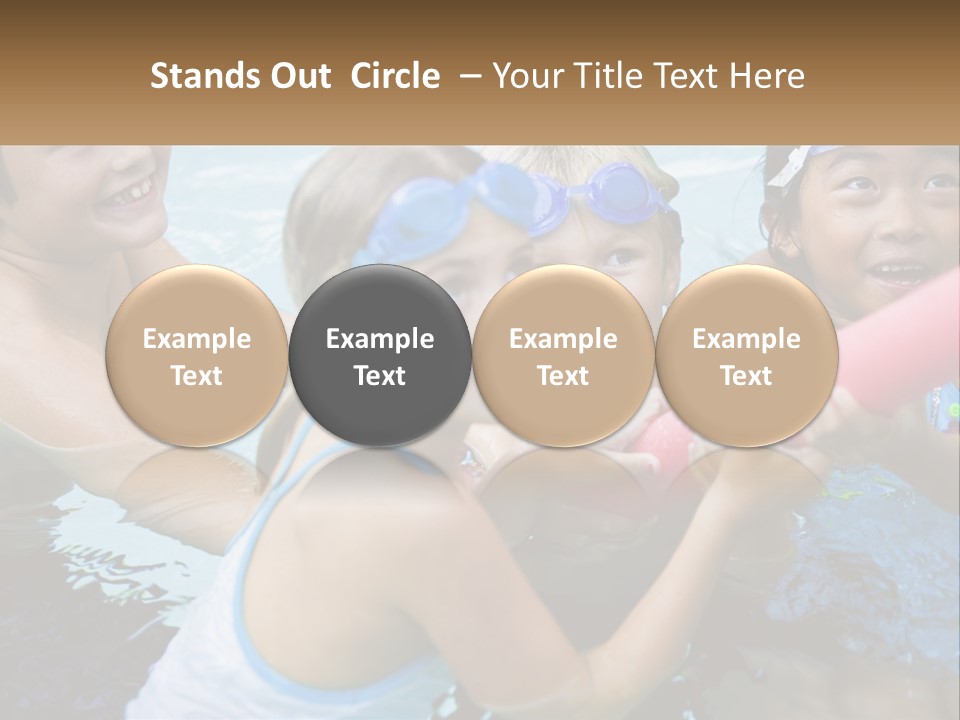 Sister Laughing Years PowerPoint Template