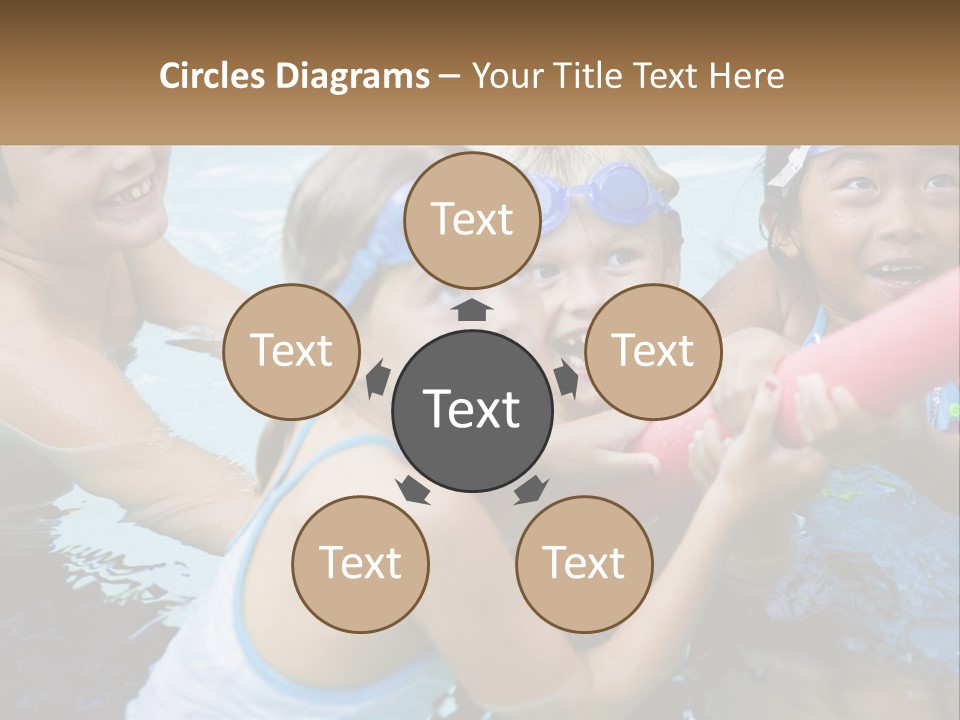 Sister Laughing Years PowerPoint Template