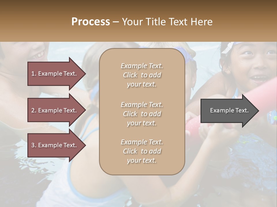 Sister Laughing Years PowerPoint Template