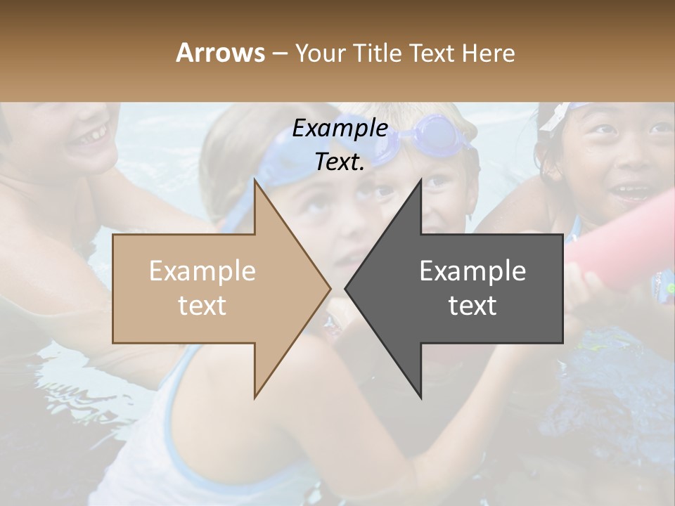 Sister Laughing Years PowerPoint Template