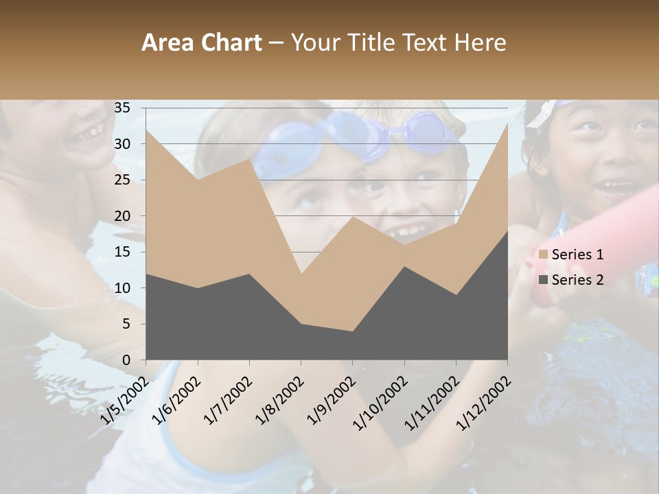 Sister Laughing Years PowerPoint Template