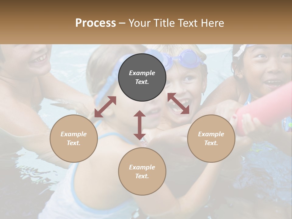 Sister Laughing Years PowerPoint Template