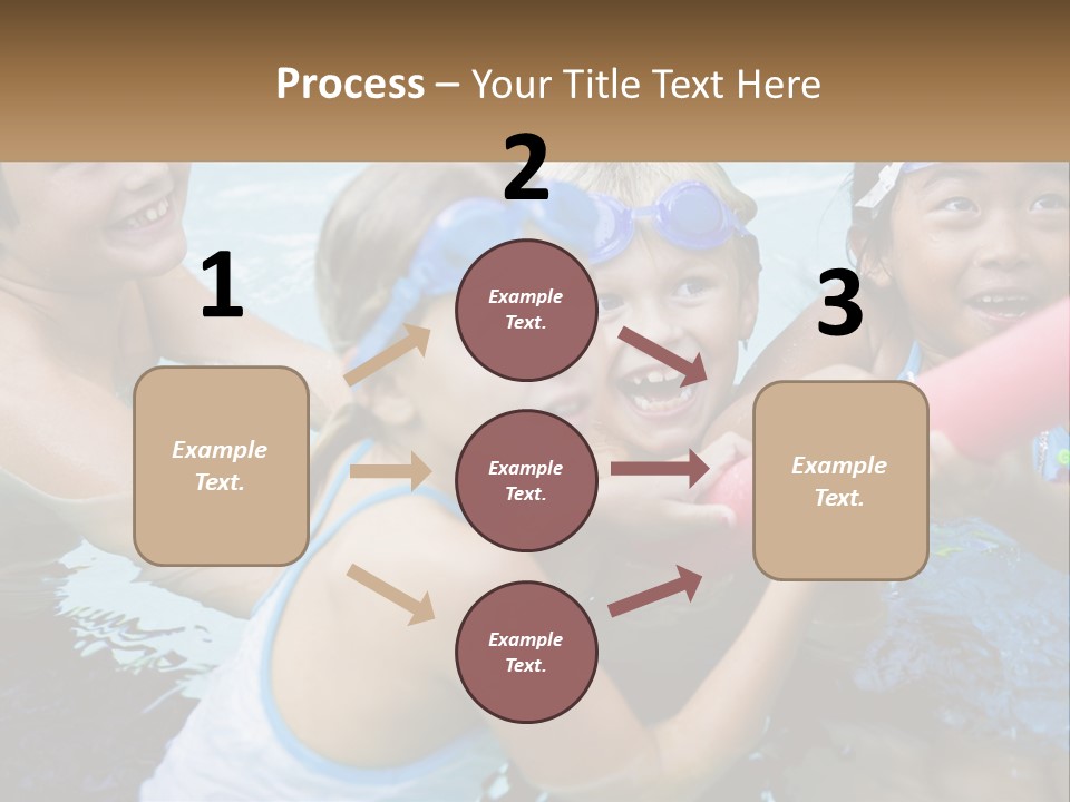 Sister Laughing Years PowerPoint Template