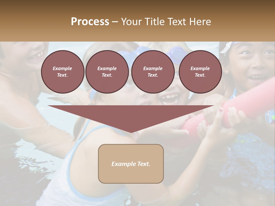 Sister Laughing Years PowerPoint Template