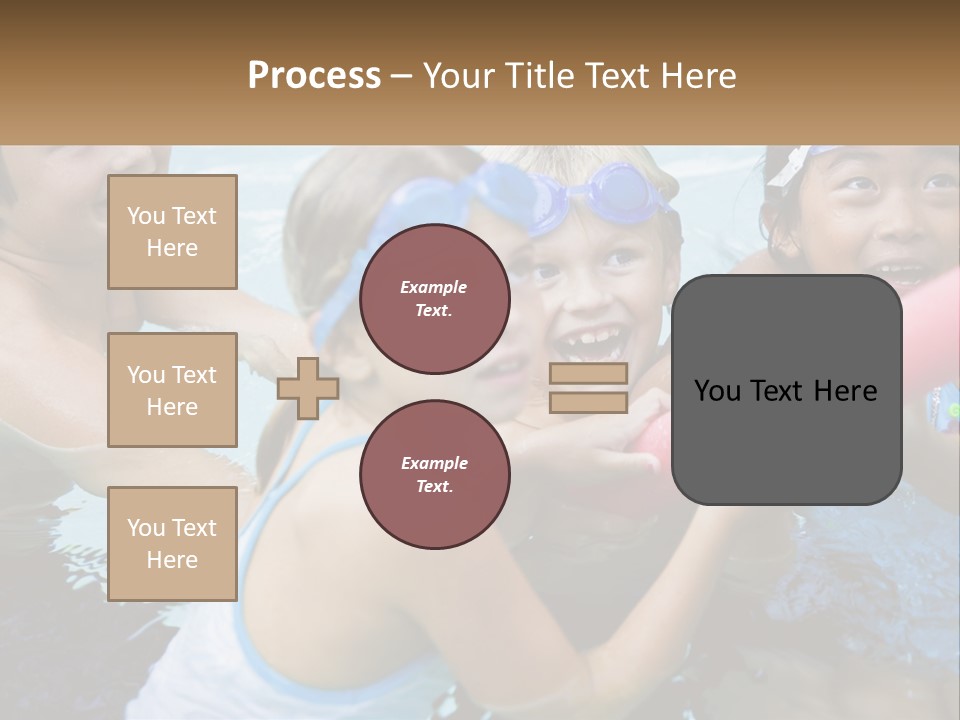 Sister Laughing Years PowerPoint Template