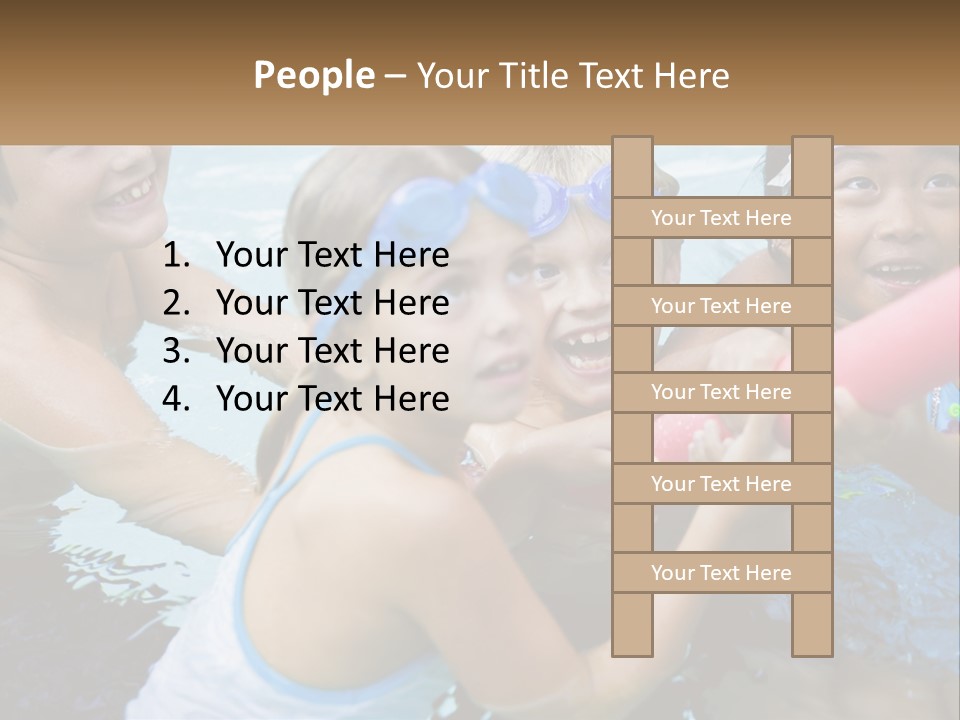 Sister Laughing Years PowerPoint Template