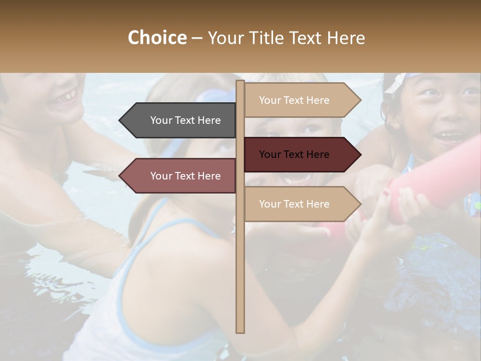 Sister Laughing Years PowerPoint Template