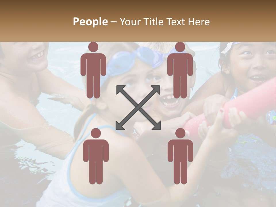 Sister Laughing Years PowerPoint Template