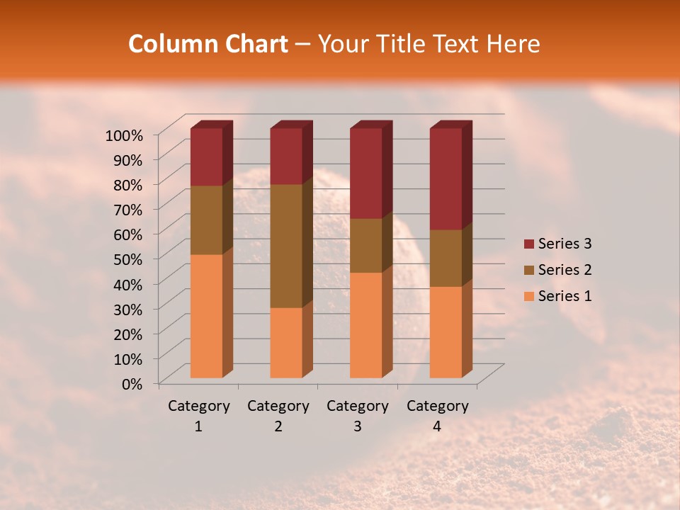 Confectionery Closeup Group PowerPoint Template