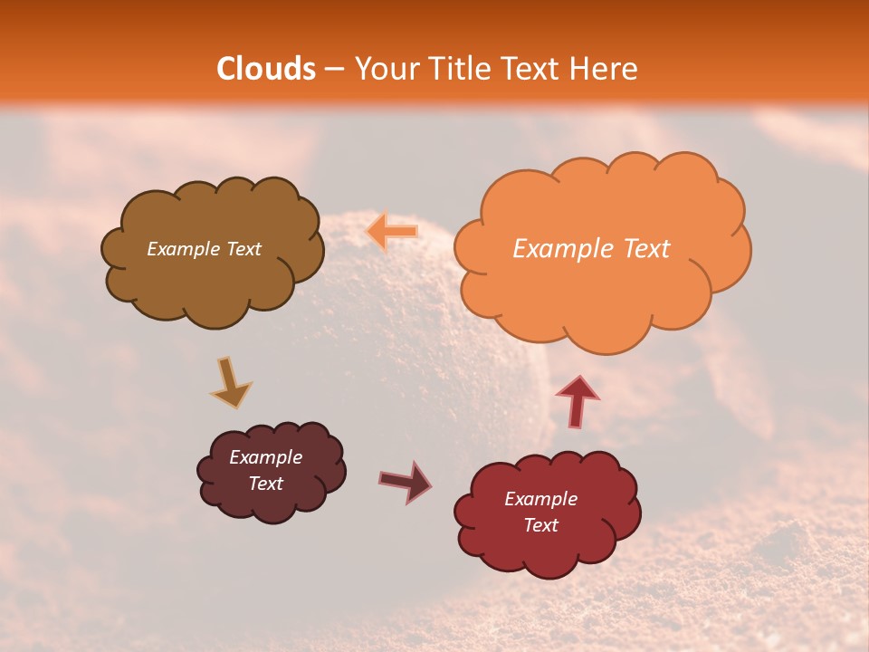 Confectionery Closeup Group PowerPoint Template