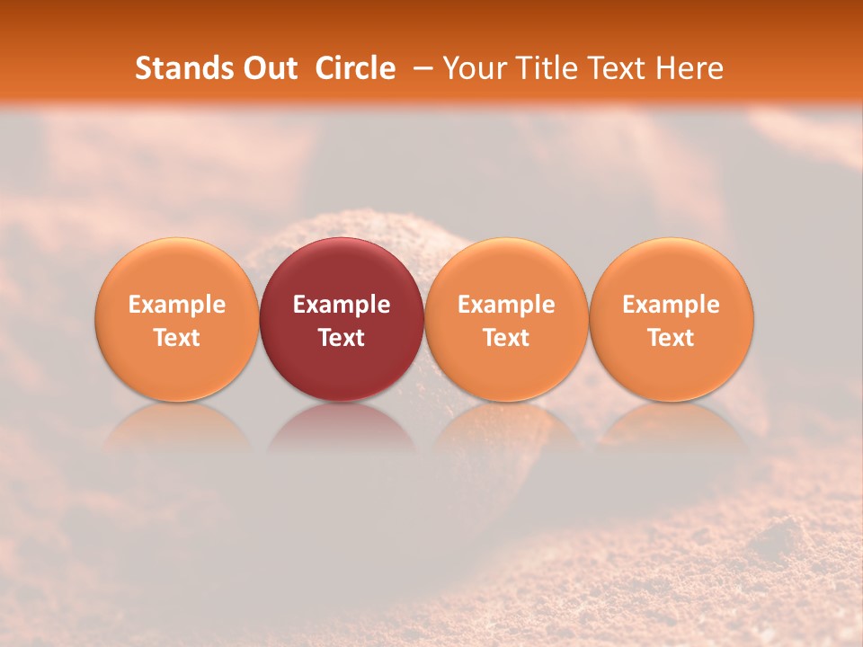 Confectionery Closeup Group PowerPoint Template