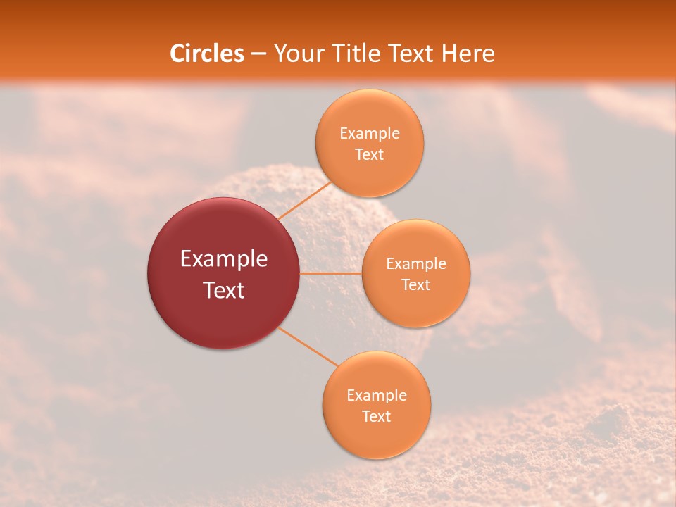 Confectionery Closeup Group PowerPoint Template