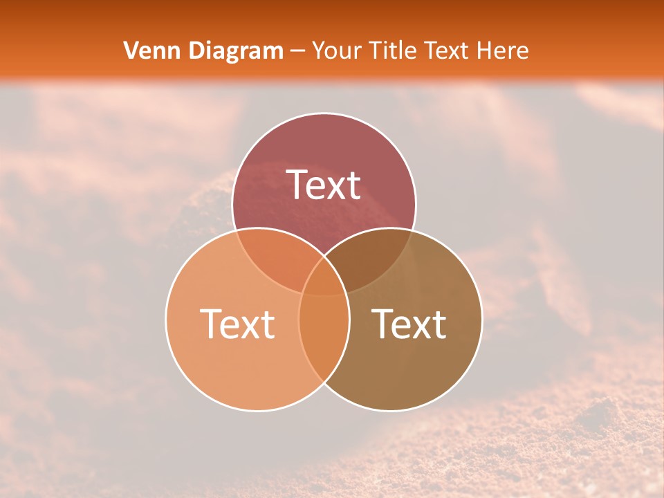 Confectionery Closeup Group PowerPoint Template