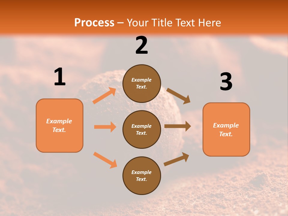 Confectionery Closeup Group PowerPoint Template