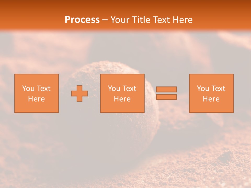 Confectionery Closeup Group PowerPoint Template