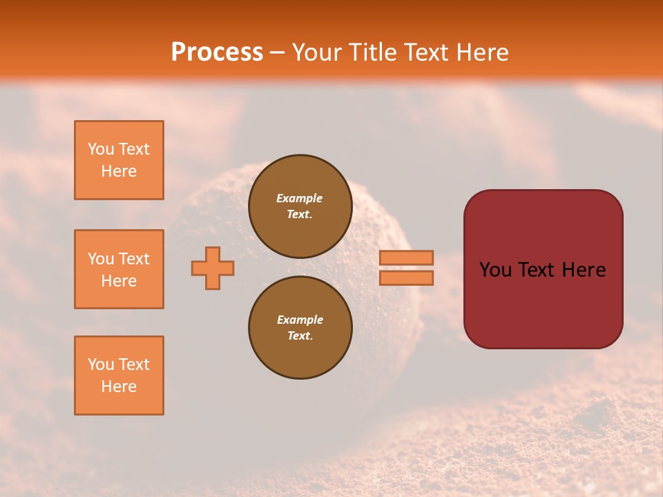 Confectionery Closeup Group PowerPoint Template