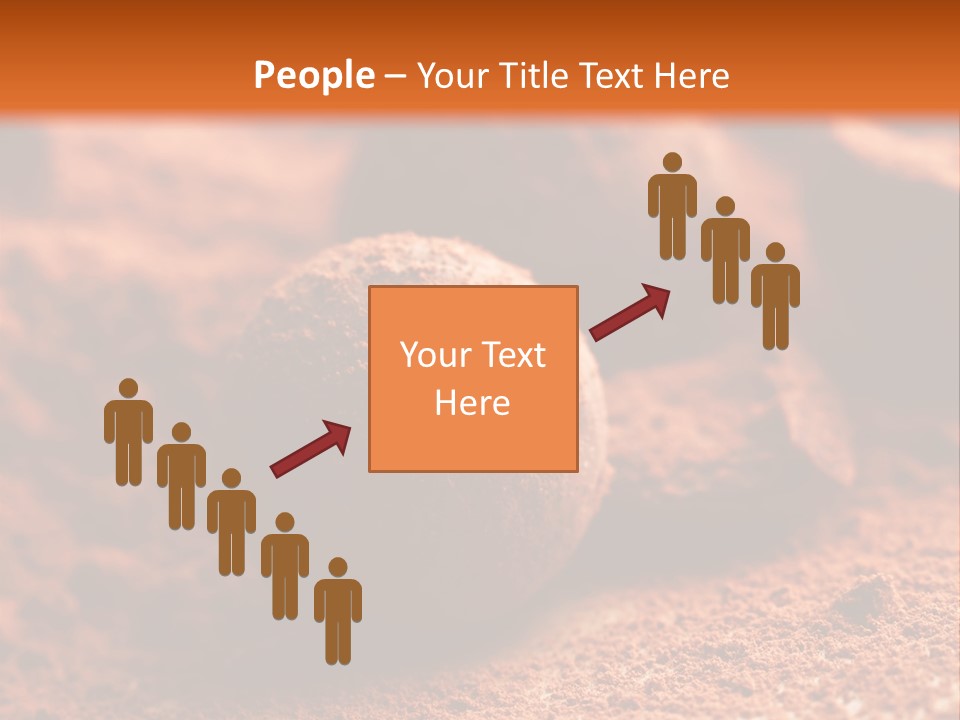 Confectionery Closeup Group PowerPoint Template