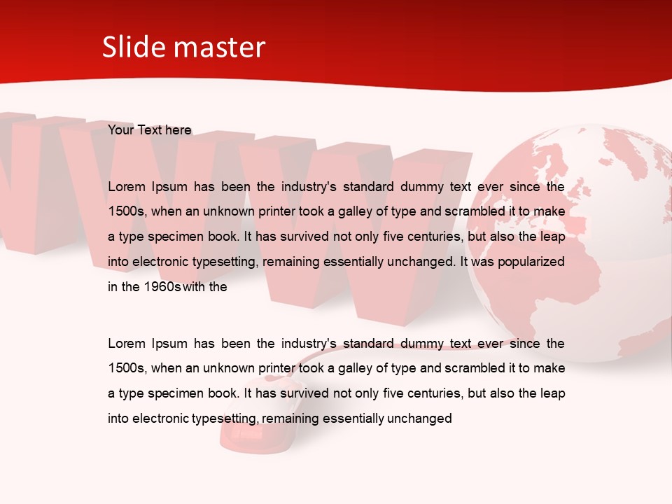 Technology Web Safety PowerPoint Template