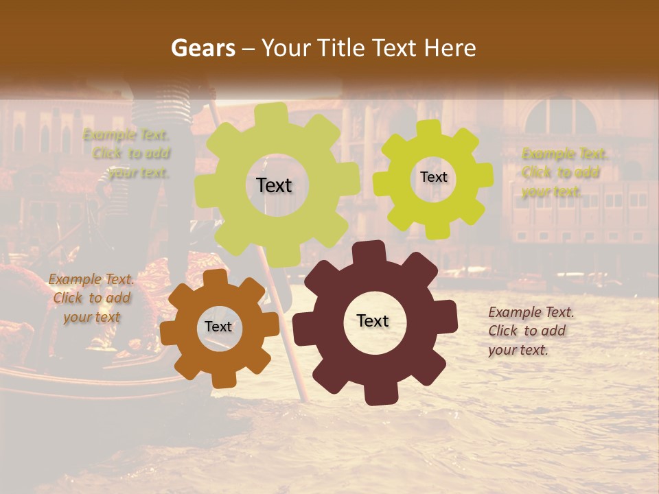 Wooden Architectural Traditional PowerPoint Template