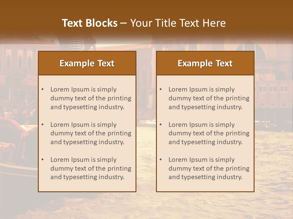 Wooden Architectural Traditional PowerPoint Template