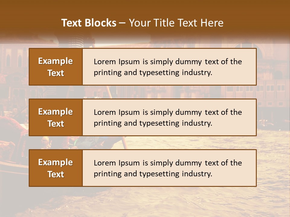 Wooden Architectural Traditional PowerPoint Template