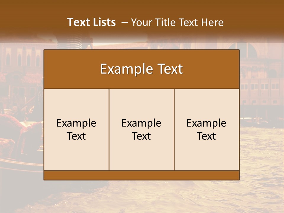 Wooden Architectural Traditional PowerPoint Template
