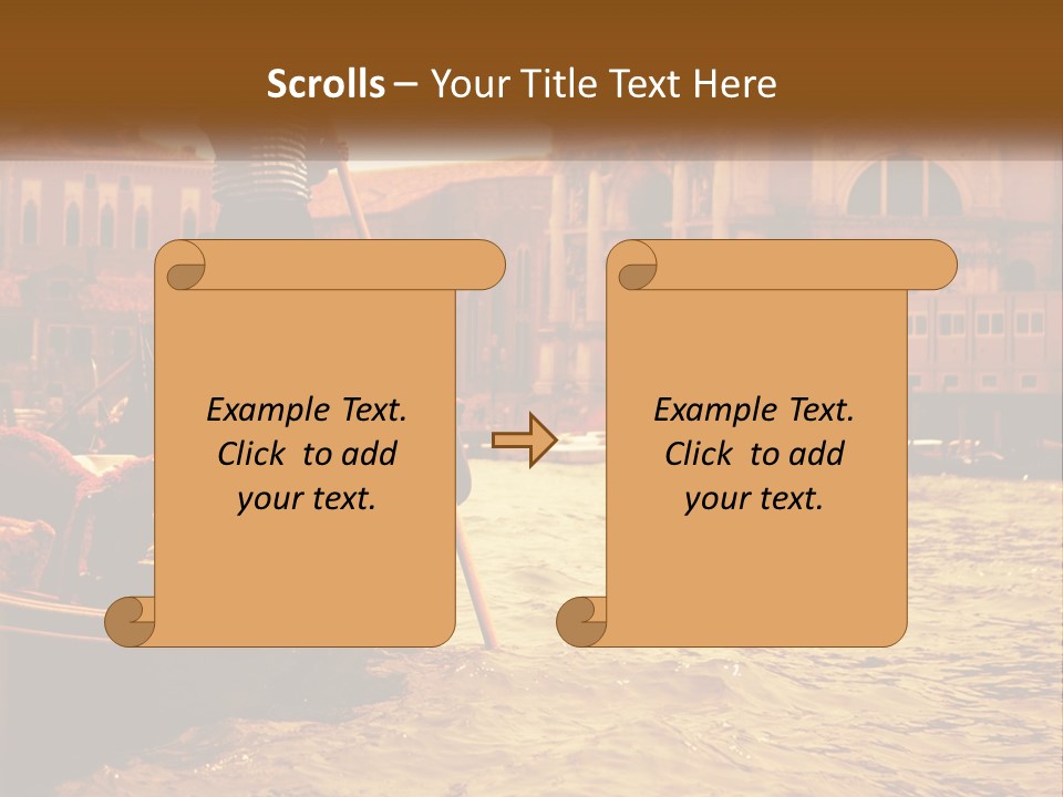 Wooden Architectural Traditional PowerPoint Template