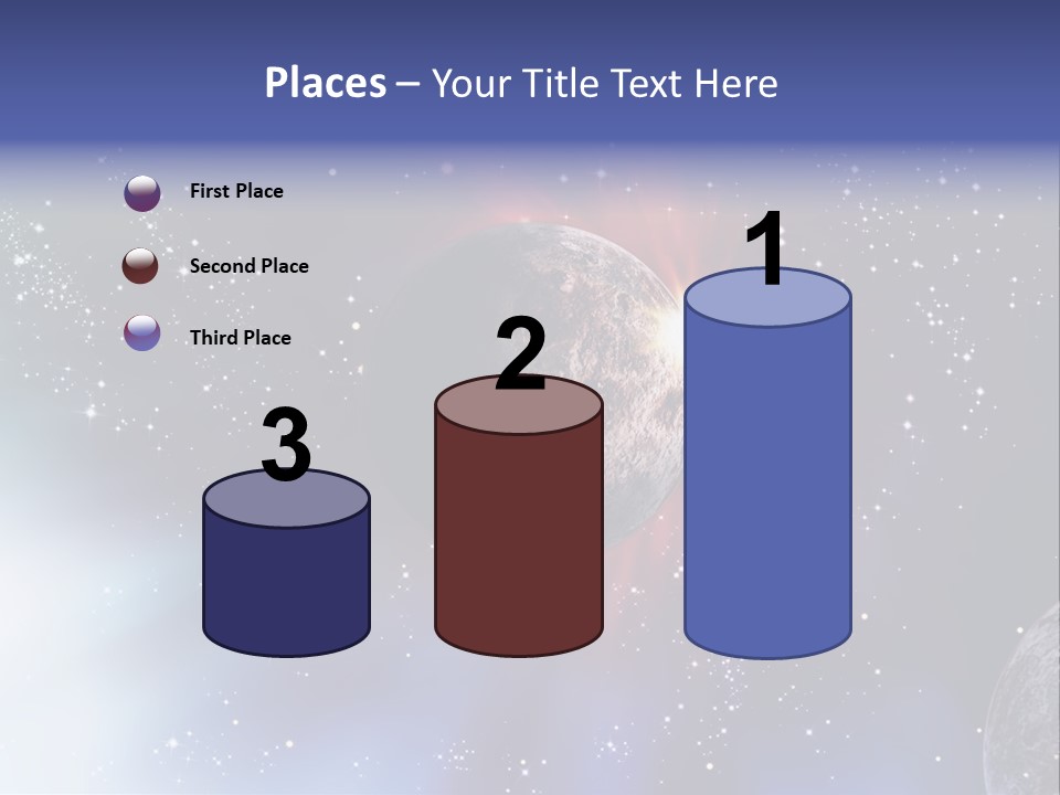 Star Illustration Sun PowerPoint Template