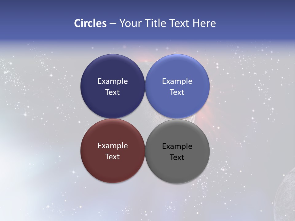 Star Illustration Sun PowerPoint Template