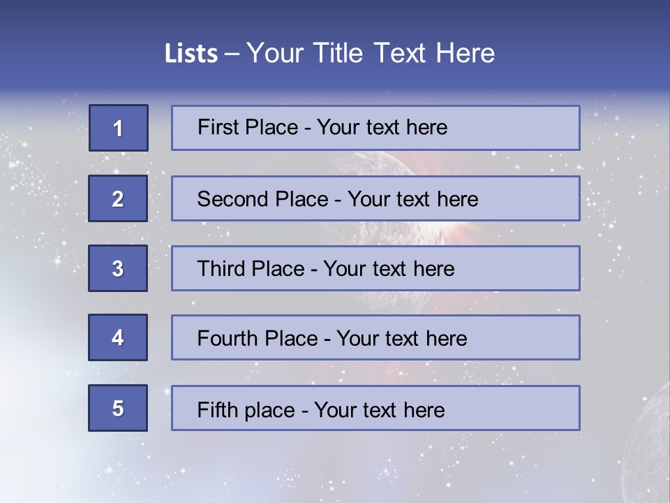 Star Illustration Sun PowerPoint Template