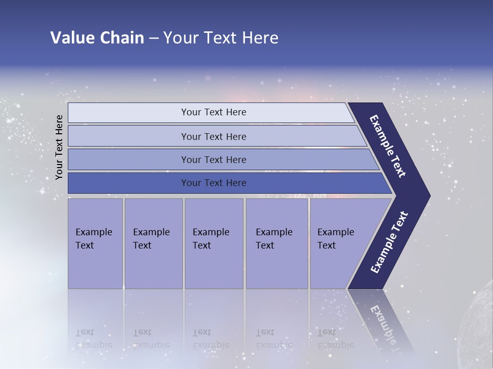 Star Illustration Sun PowerPoint Template