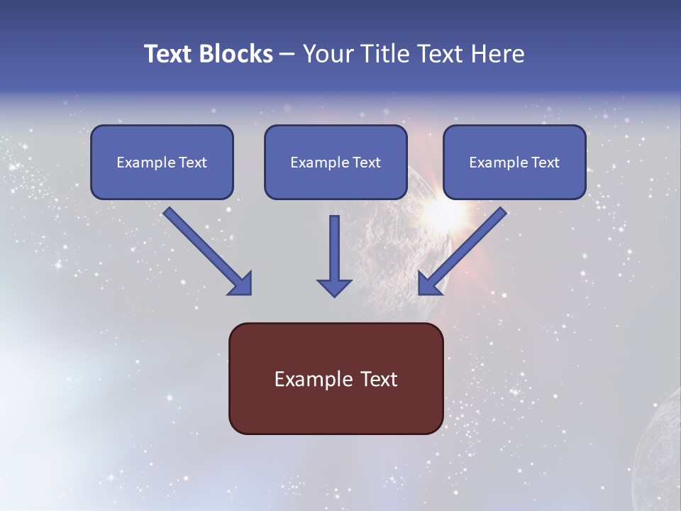 Star Illustration Sun PowerPoint Template