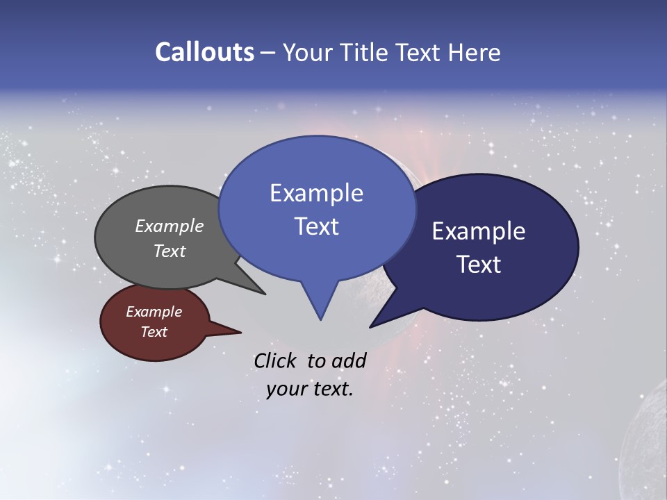 Star Illustration Sun PowerPoint Template