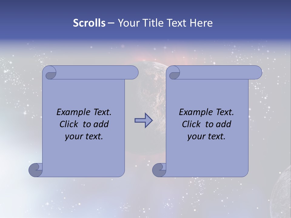 Star Illustration Sun PowerPoint Template
