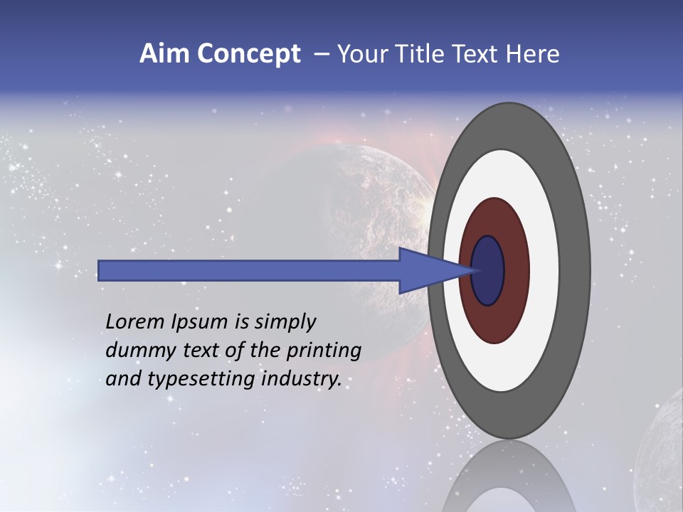 Star Illustration Sun PowerPoint Template