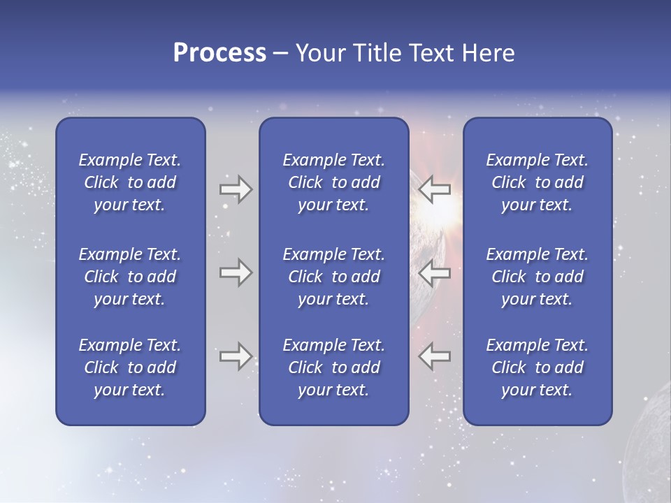 Star Illustration Sun PowerPoint Template