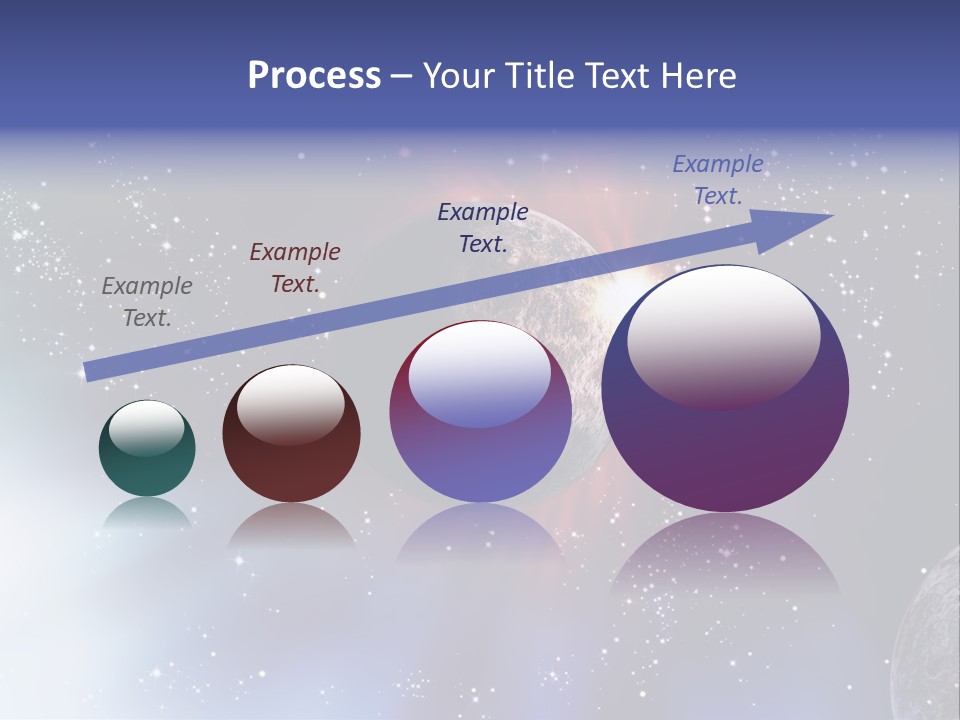 Star Illustration Sun PowerPoint Template