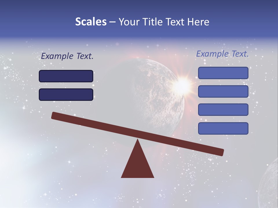 Star Illustration Sun PowerPoint Template