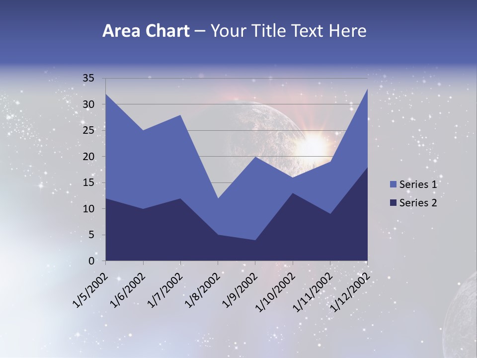 Star Illustration Sun PowerPoint Template