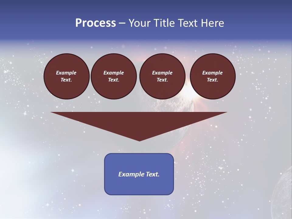 Star Illustration Sun PowerPoint Template