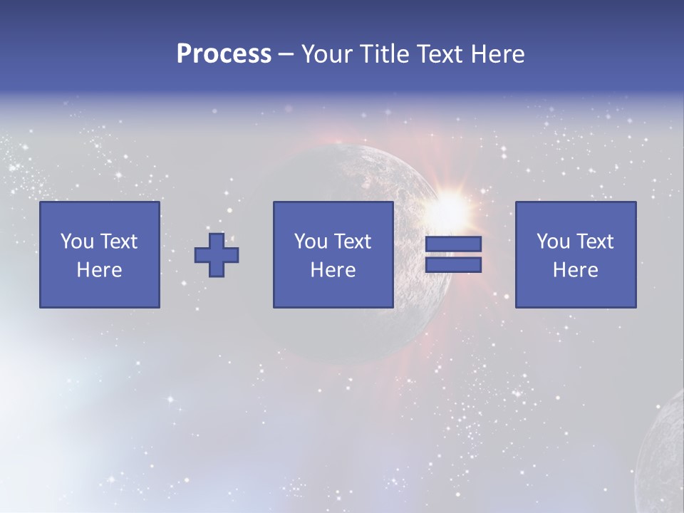 Star Illustration Sun PowerPoint Template