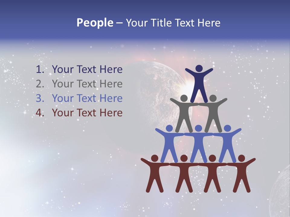 Star Illustration Sun PowerPoint Template