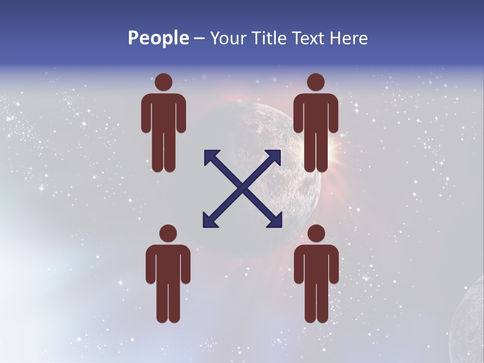 Star Illustration Sun PowerPoint Template