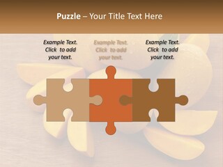 Cut Mango With Mango Leaf Juicy PowerPoint Template