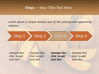 Cut Mango With Mango Leaf Juicy PowerPoint Template